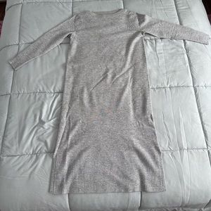 Hatch maternity gray merino wool sweater dress size 1